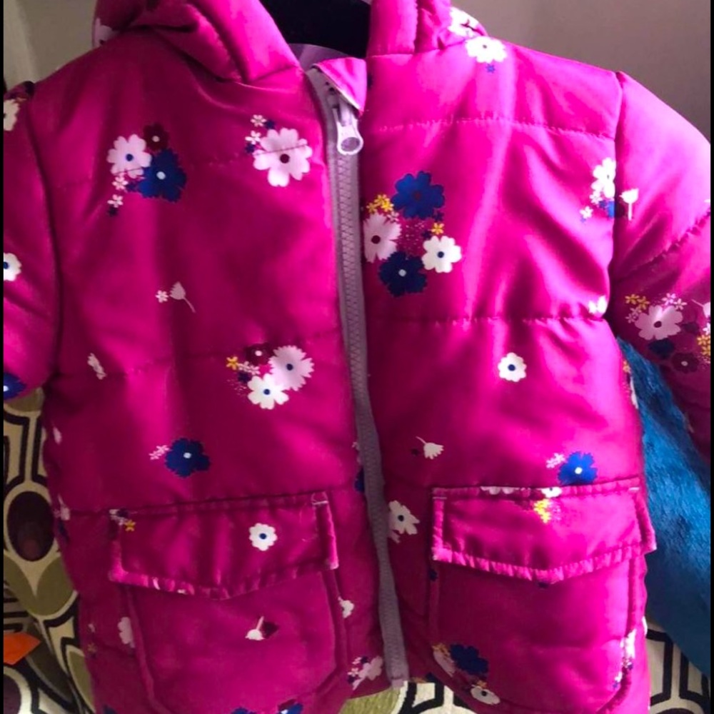 Joe fresh purple jacket 5t